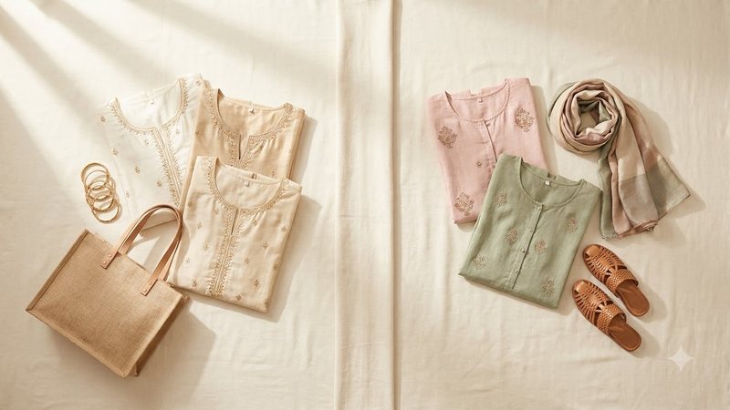 Haul table flat lay